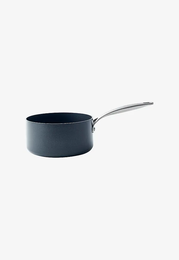 Svart GreenPan-sauteuse i komfortabel modell.