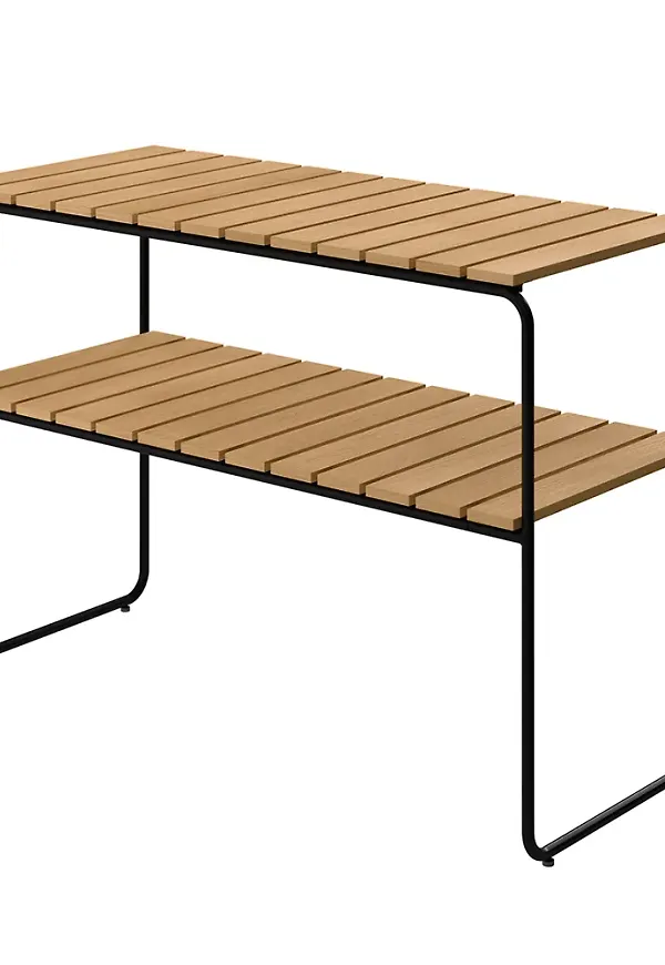 Stilriktig svart bord 2026 från Grythyttan Stålmöbler.