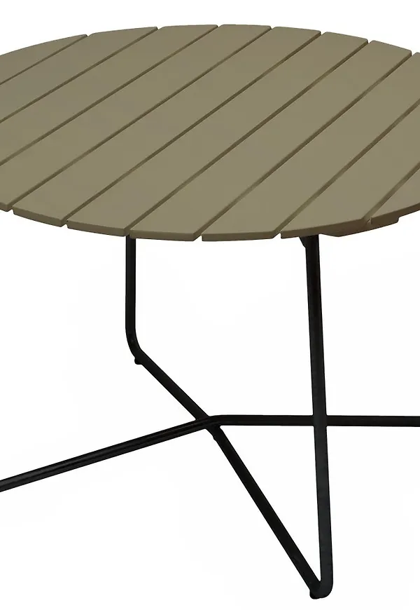 Mysig svart bord 2025 från Grythyttan Stålmöbler.