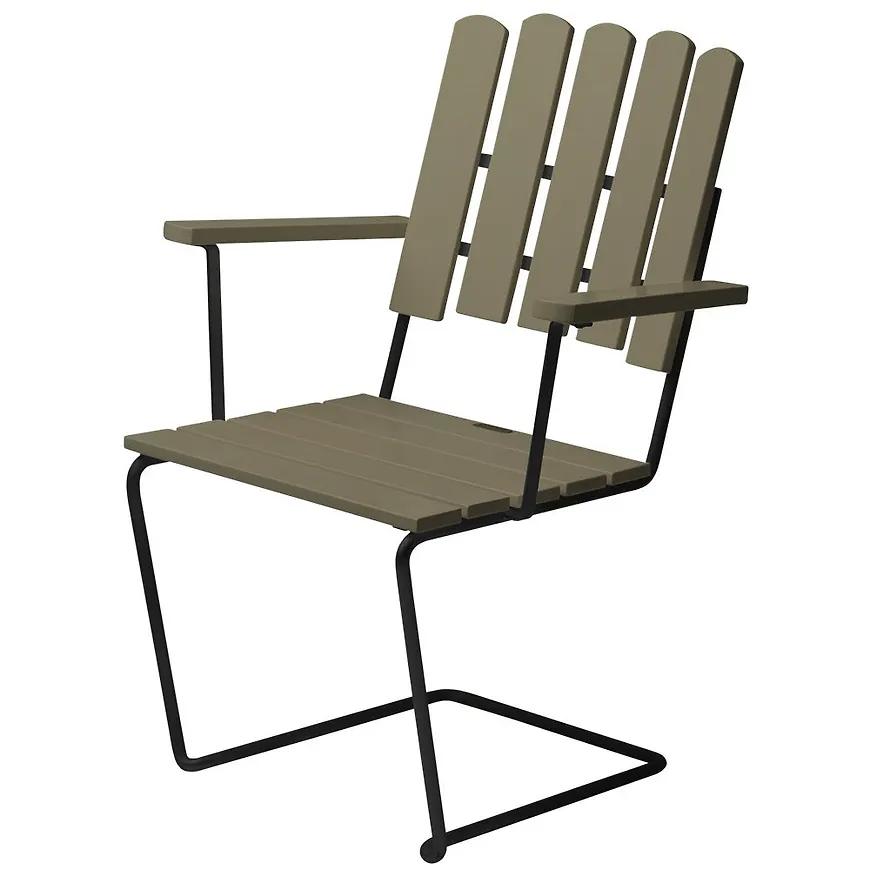 Elegant fåtölj 2025 från Grythyttan Stålmöbler.