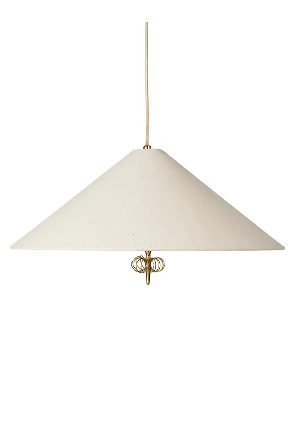 Riktigt fin beige lampa 2026 från Gubi.