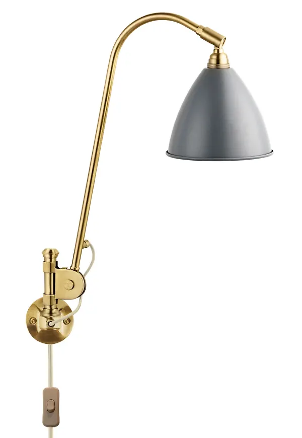 Jättefin grå lampa 2025 från Gubi.