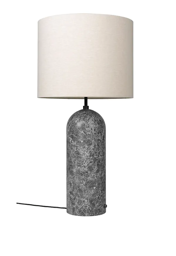 Fantastiskt fin grå lampa 2026 från Gubi.