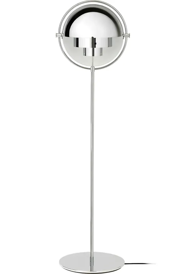 Härlig silverfärgad lampa 2025 från Gubi.