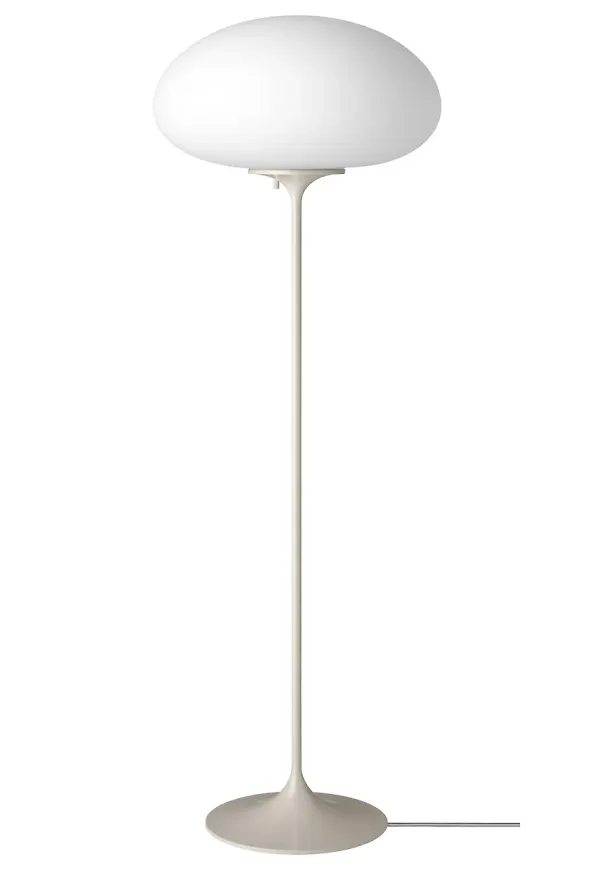 Stilriktig grå lampa 2025 från Gubi.