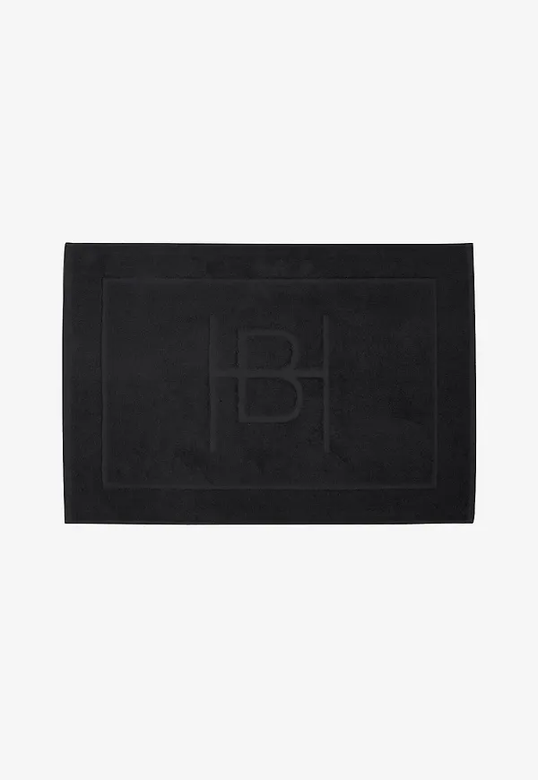 Trendig svart matta i bomull från Halvor Bakke.