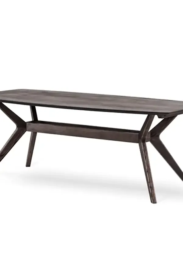 Komfortabel bord i ek från Torkelson.