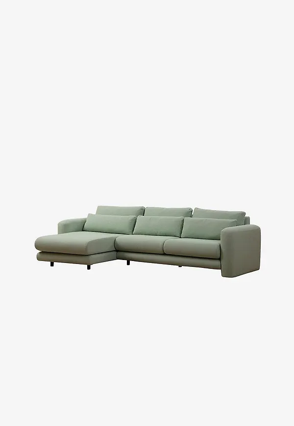 Grön Hanah Home-soffa i mysig modell.