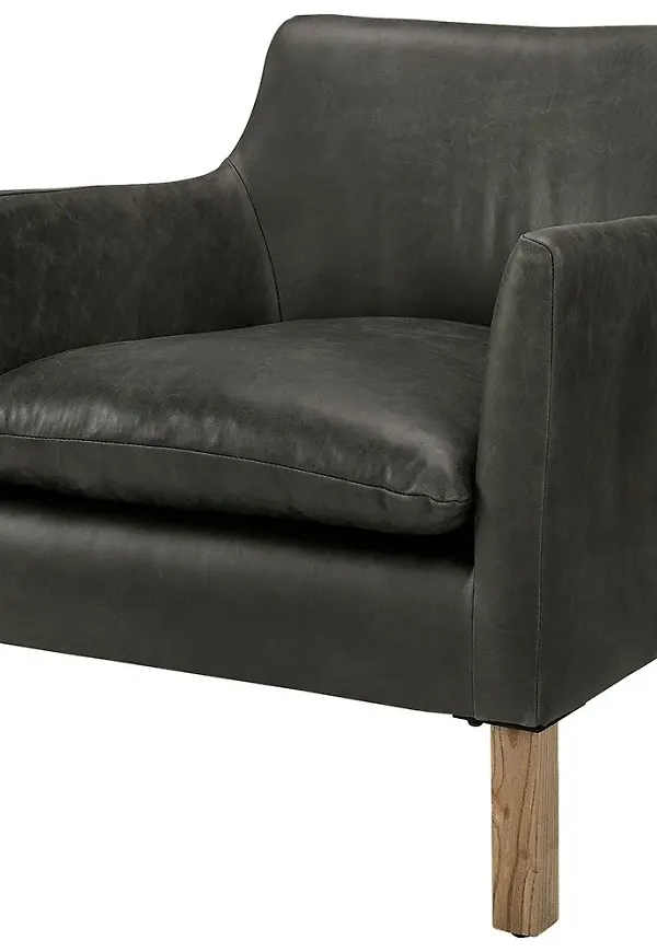 Superfin fåtölj i läder från Artwood.