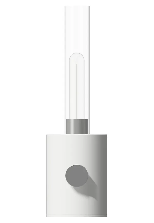 Riktigt fin lampa i vitt från Herstal.