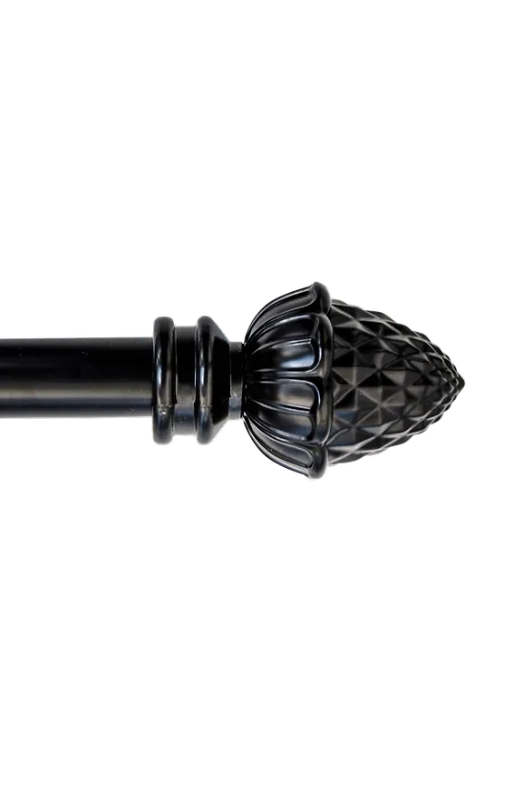 Skön gardin i svart från Hasta.