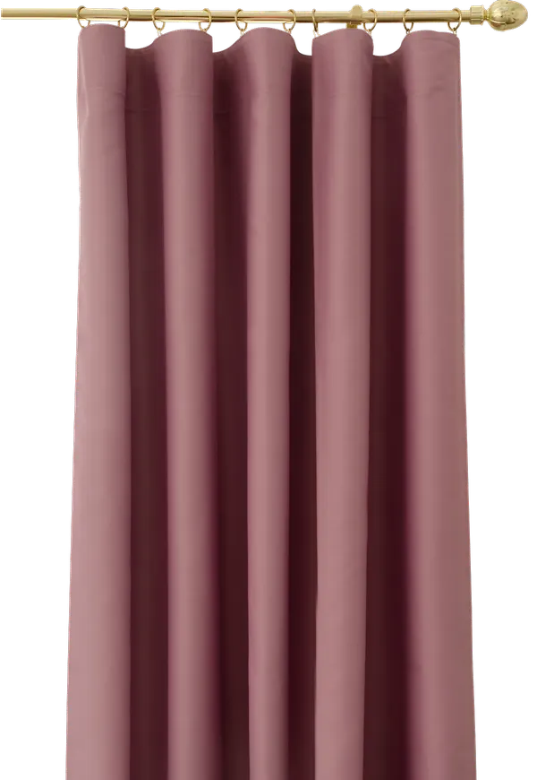 Lila Hasta-gardin i riktigt fin modell.