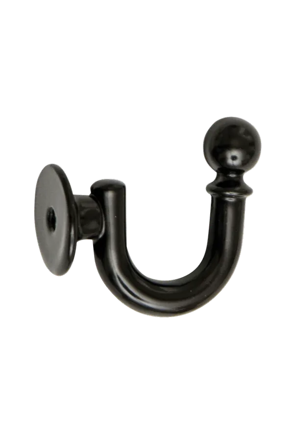 Stilriktig gardin i svart från Hasta.