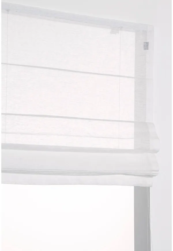 Komfortabel gardin i vitt från Hasta.