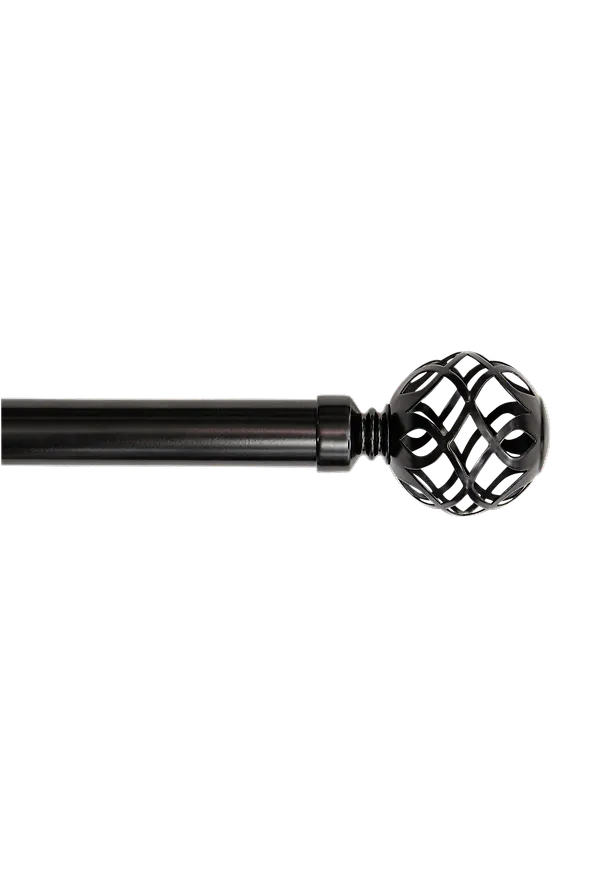 Svart Hasta-gardin i ikonisk modell.