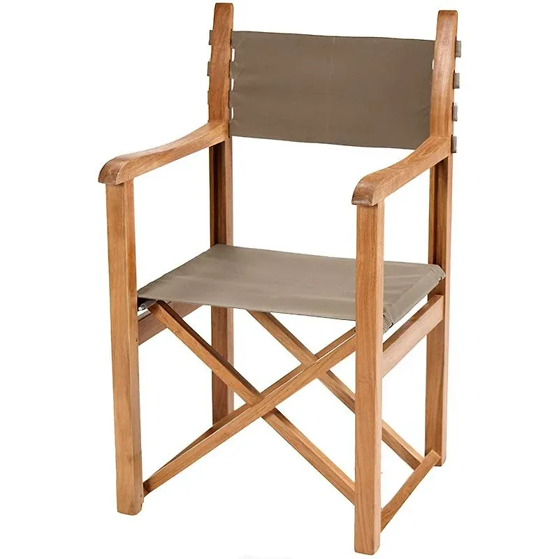 Otroligt fin regissörstol i teak från Stockamöllan.