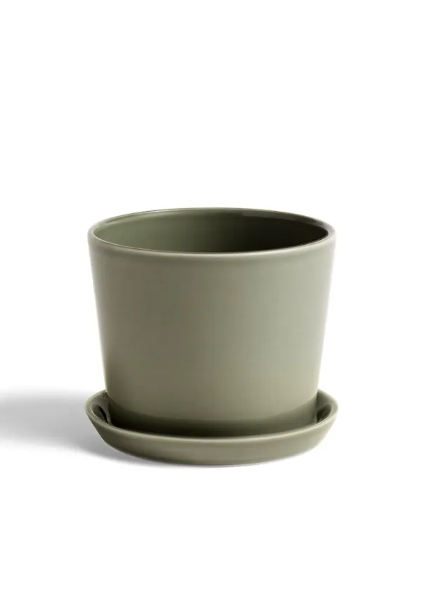 Stilren grön kruka 2025 från HAY.