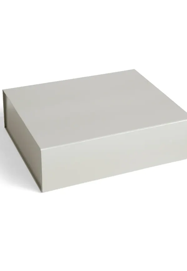 Riktigt trendig låda i grått från HAY.