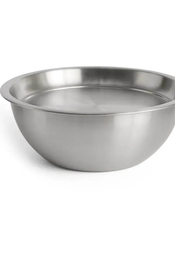 Fin serveringsskål i silverfärgade från HAY.