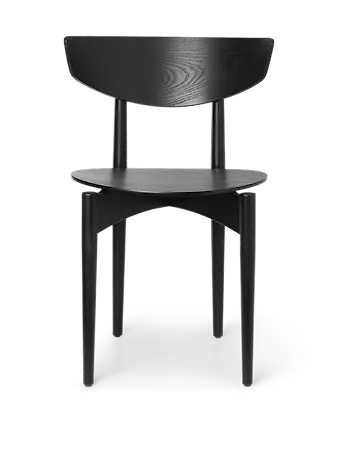 Fantastiskt fin svart matbordsstol 2025 från FERM LIVING.