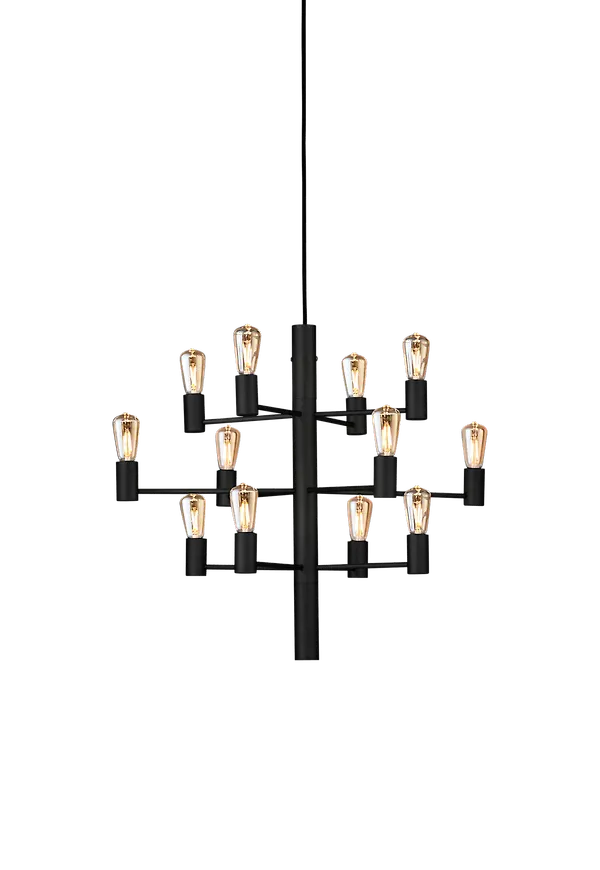 Fantastiskt fin svart lampa 2025 från Herstal.