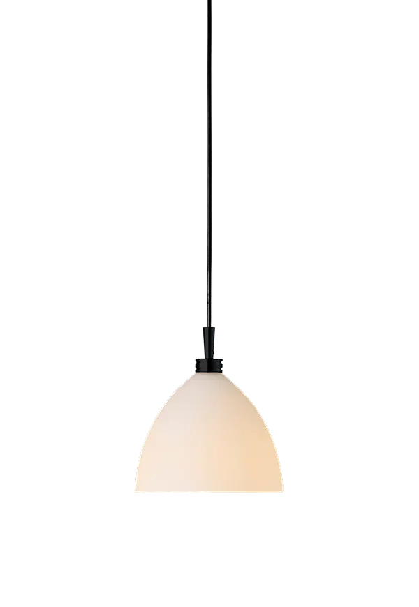 Stilren svart lampa 2025 från Herstal.