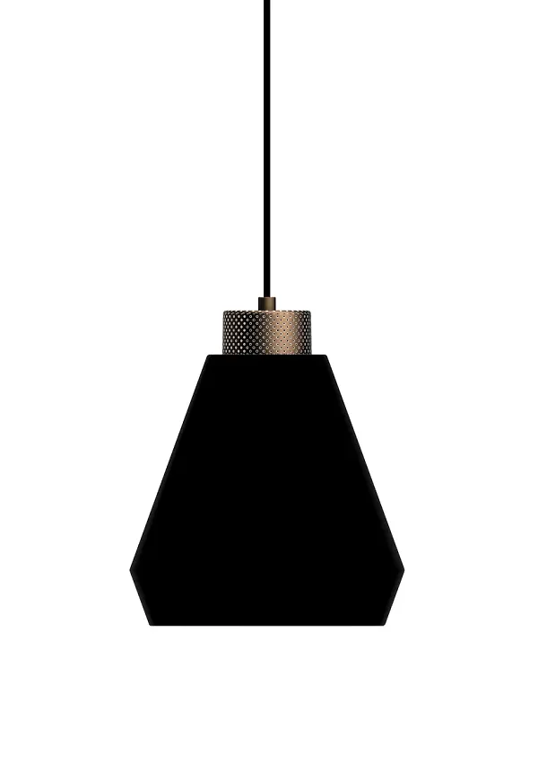 Riktigt trendig taklampa i svart från Herstal.