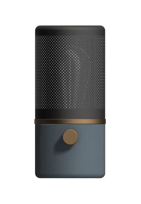 Komfortabel svart lampa 2025 från Herstal.