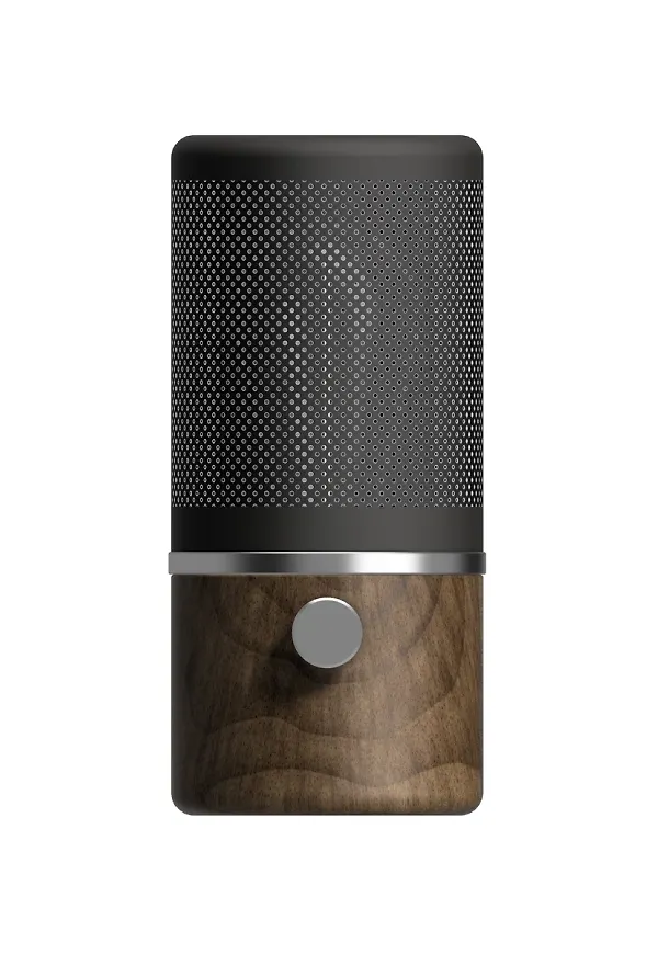 Trendig svart bordslampa 2025 från Herstal.