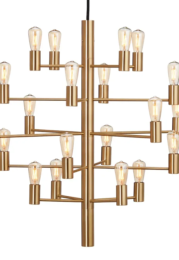 Söt guldfärgad lampa 2025 från Herstal.