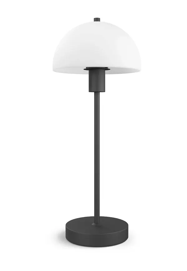 Vacker lampa i svart från Herstal.
