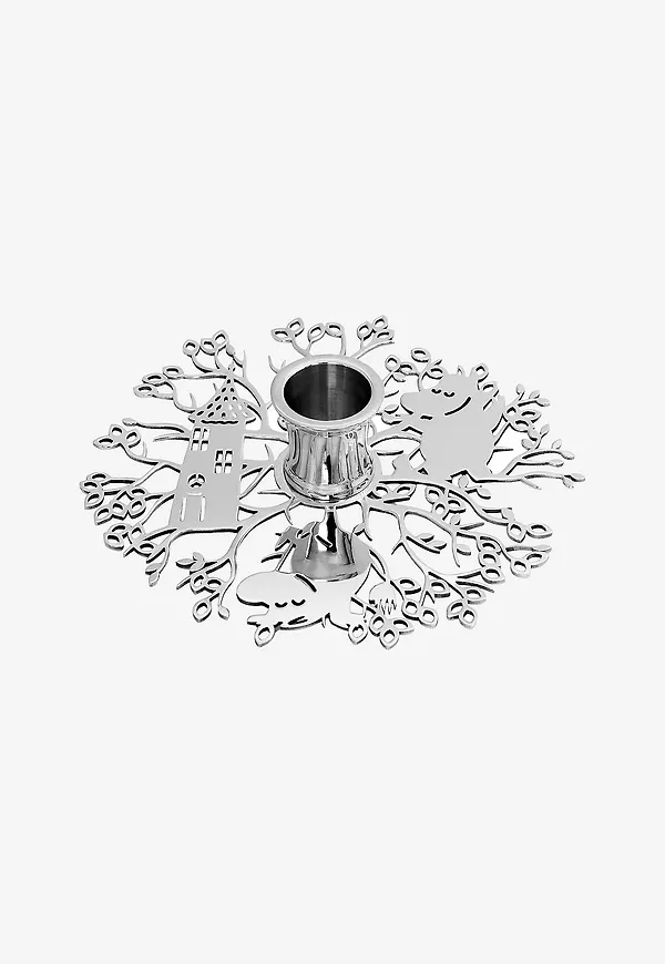 Silver Hilke Collection-ljusstake i mysig modell.