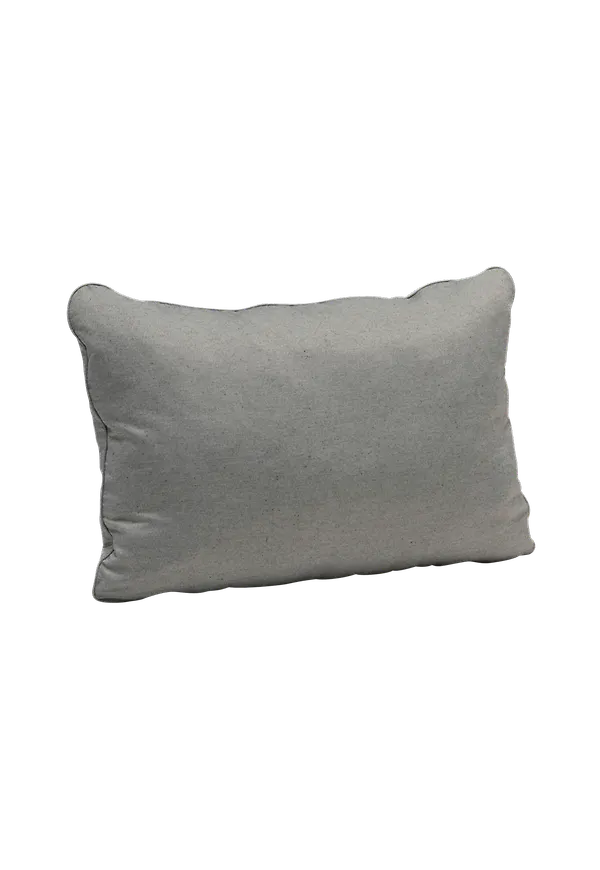 Stilren grå möbel i bomull från Hillerstorp.