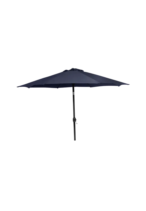 Fin hillerstorp utemöbel i blå färg gjord i aluminium.