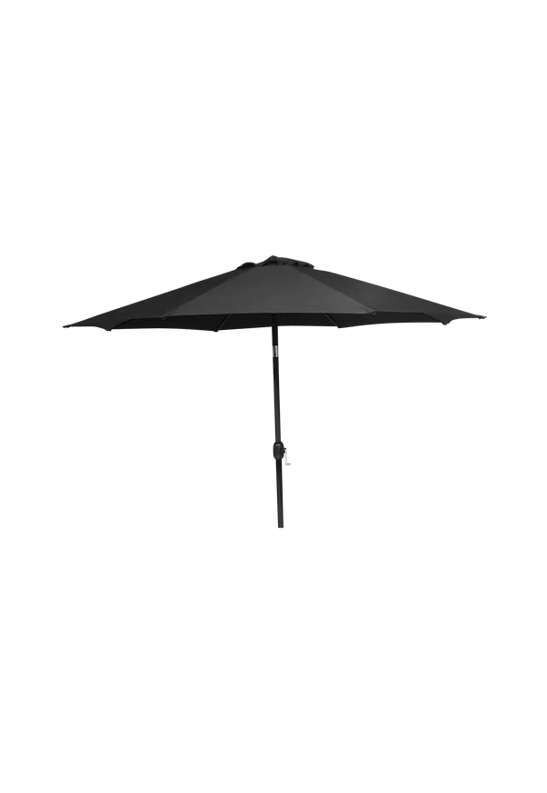 Fin hillerstorp utemöbel i svart färg gjord i aluminium.