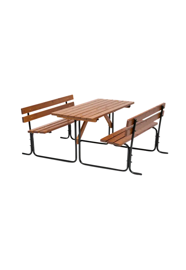 Klassisk utegrupp i brunt från Hillerstorp.