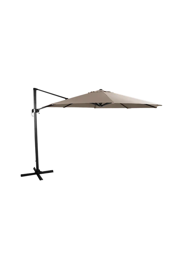 Härlig beige möbel i aluminium från Hillerstorp.