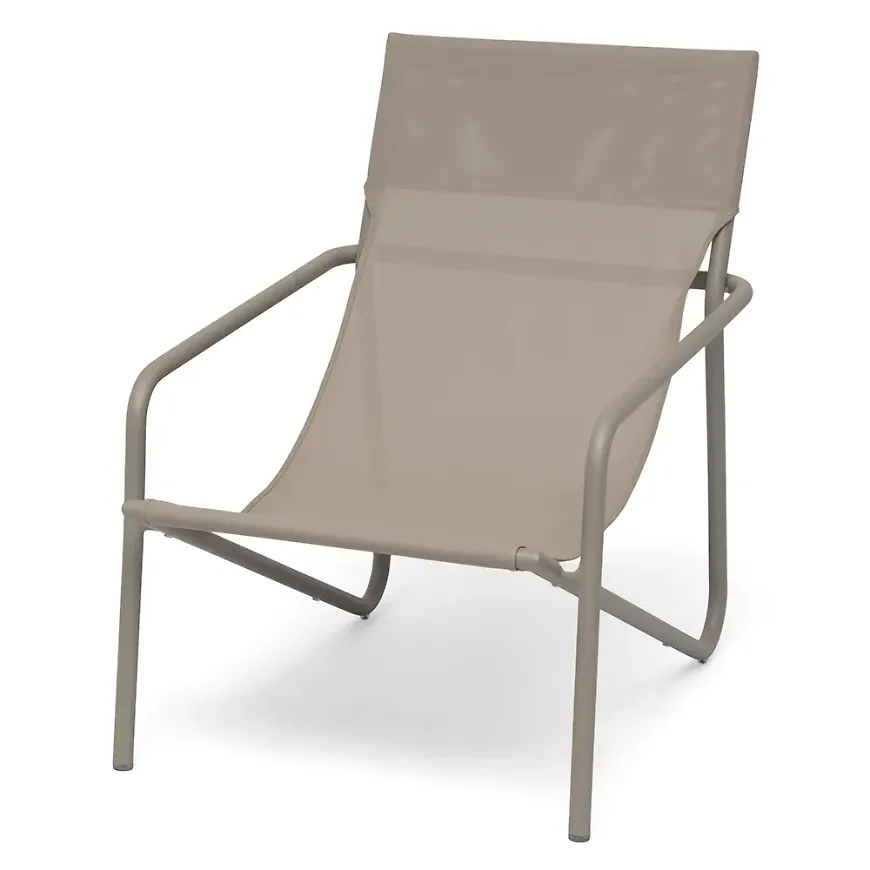 Otroligt snygg däckstol i aluminium från Hillerstorp.