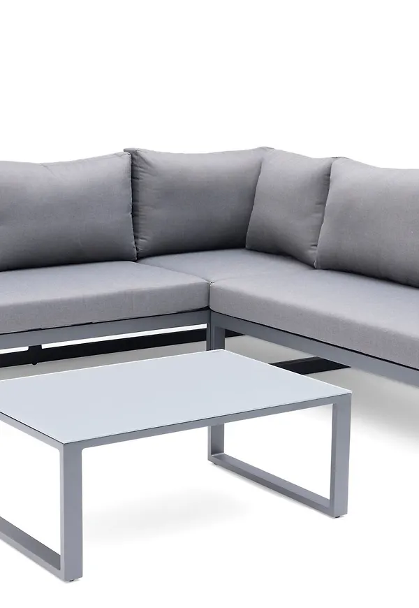 Fin grupp i aluminium från Hillerstorp.
