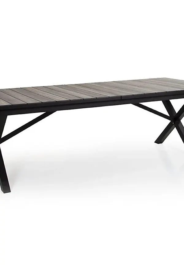 Riktigt snygg svart aluminiumbord 2025 från Brafab.