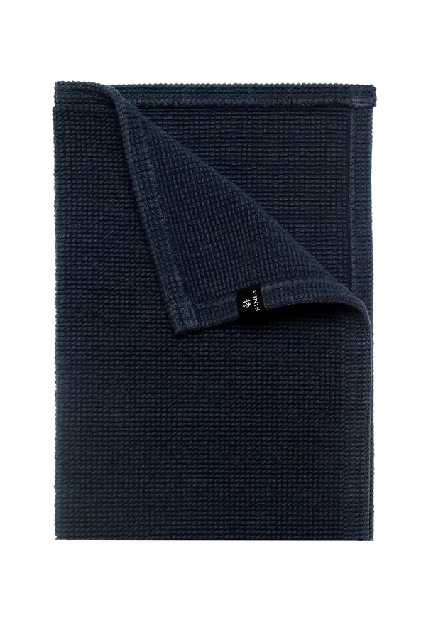 Indigoblå Himla-bomullsmatta i exklusiv modell.