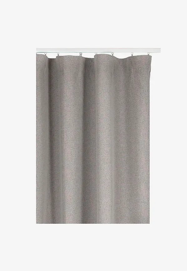 Härlig mörkläggningsgardin i grått från Himla.