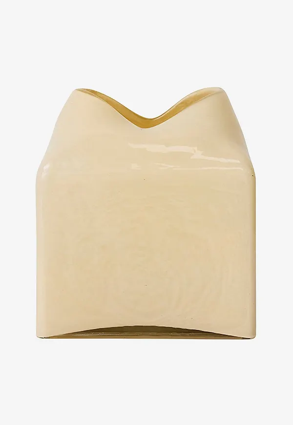 Beige HKliving-glasvas i stilriktig modell.