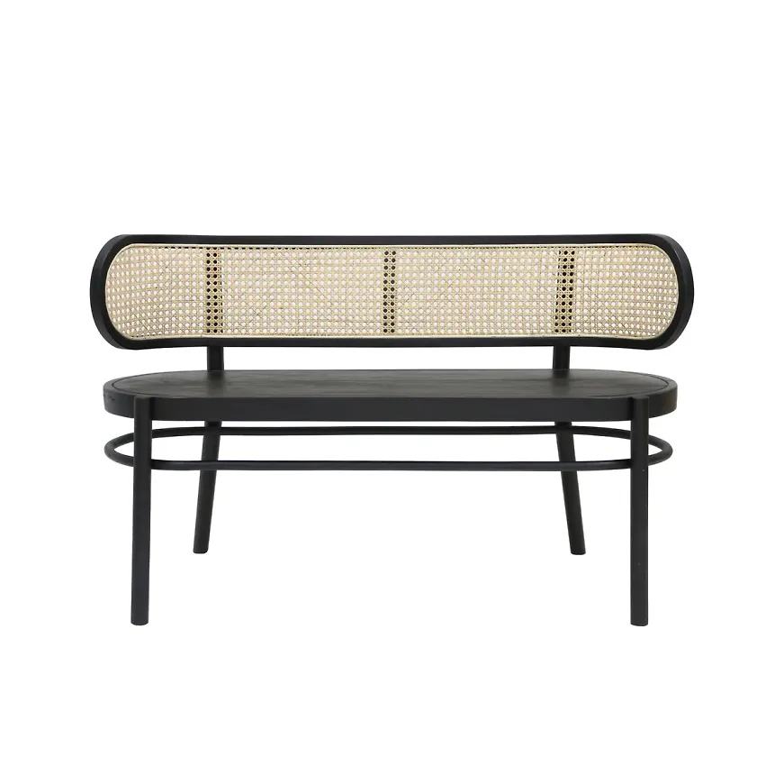 Superfin svart bänk 2025 från HKliving.