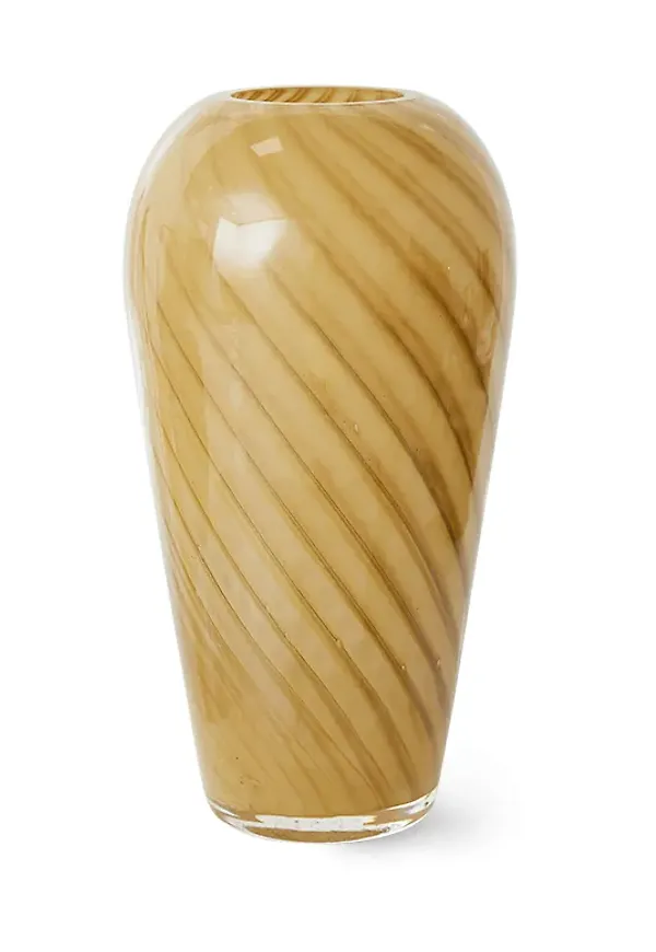 Beige HKliving-vas i jättefin modell.