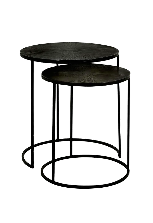 Svart Holmen-småbord i mysig modell.