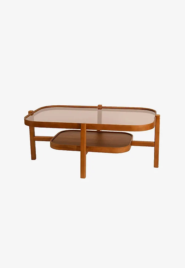 Brun Homitis-soffbord i modern modell.
