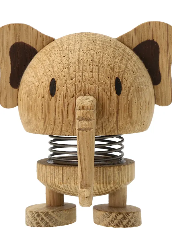 Brun Hoptimist-figur i snygg modell.