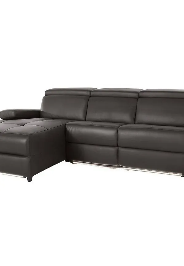 Brun Loft24-soffa i moderiktig modell.