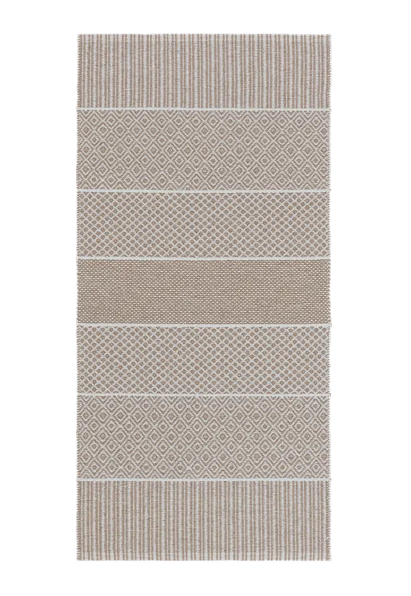 Beige Horredsmattan-matta i jättefin modell.